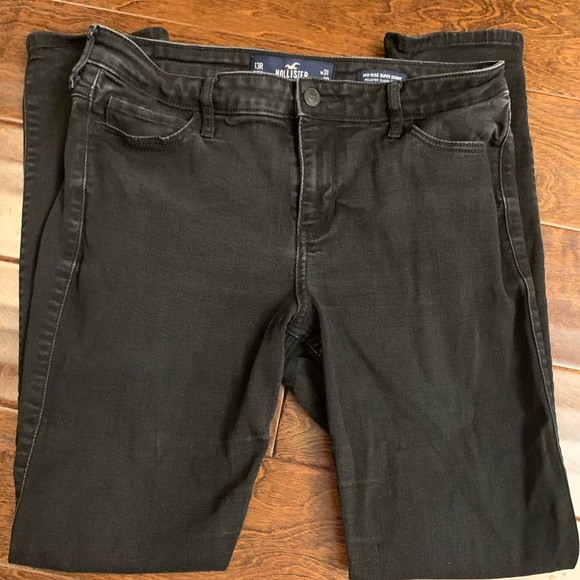 Hollister Pants - Hollister Black Stretch Pants - 13R